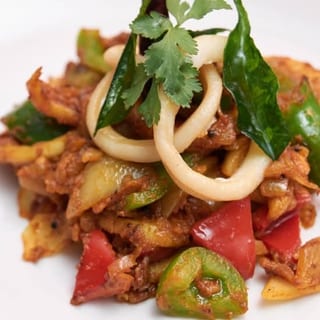 Masala Calamari (Chetinad)