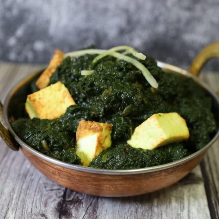 Delicious Palak Paneer Awaits
