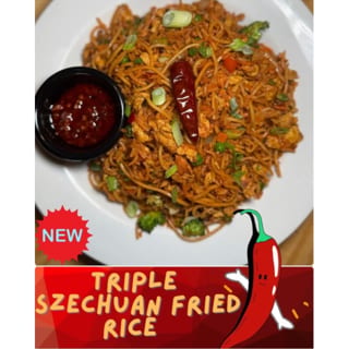 Triple Szechuan Fried Rice